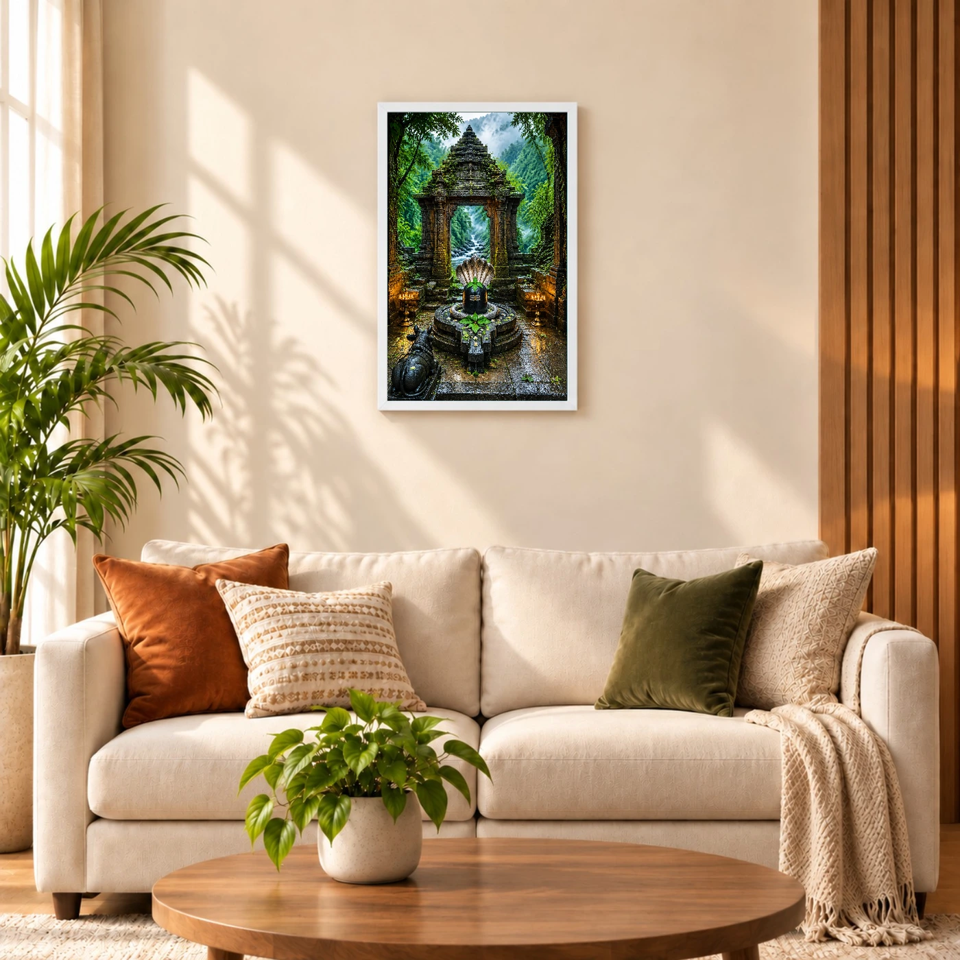 Bhimashankar Sahyadri Monsoon Photo Frame 9 Bhimashankar Sahyadri Monsoon Photo Frame — white frame sofa