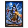 Neelkanth Samudra Manthan Photo Frame — black frame clean