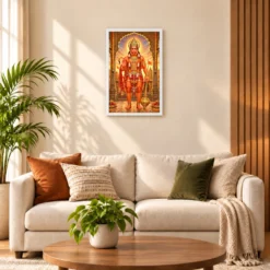 Salasar Balaji Sindoor Blessings Photo Frame 17 Salasar Balaji Sindoor Blessings Photo Frame — white frame sofa