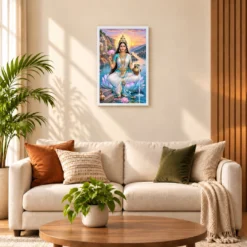 Narmada Maa River Blessings Photo Frame 17 Narmada Maa River Blessings Photo Frame — white frame sofa