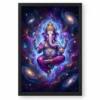 Ganesha Cosmic Universe Galaxy Divine Energy Spiritual Art Photo Frame 18 Ganesha Cosmic Universe Galaxy Divine Energy Spiritual Art Photo Frame — black frame clean