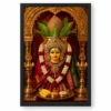 Varalakshmi — Vratam Blessings Frame — black frame clean