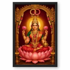 Varalakshmi — Wedding Gift Edition Frame — black frame clean