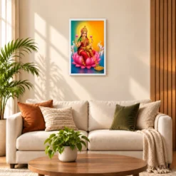 Diagonal Prosperity Varalakshmi Photo Frame – Teal Red Art 17 Diagonal Prosperity Varalakshmi Photo Frame – Teal Red Art — white frame sofa