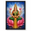 Celestial Green Varalakshmi Photo Frame – Divine Lotus Art 18 Celestial Green Varalakshmi Photo Frame – Divine Lotus Art — black frame clean