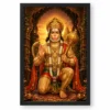 Lord Hanuman Heritage Temple Architecture Backdrop Photo Frame 18 Lord Hanuman Heritage Temple Architecture Backdrop Photo Frame — black frame clean