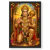 Lord Hanuman Vivid Premium Spiritual Poster Art Photo Frame 18 Lord Hanuman Vivid Premium Spiritual Poster Art Photo Frame — black frame clean