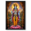 Lord Vishnu Heritage Temple Architecture Backdrop Photo Frame 19 Lord Vishnu Heritage Temple Architecture Backdrop Photo Frame — black frame clean