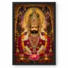Khatu Shyam Vivid Premium Spiritual Poster Art Photo Frame 18 Khatu Shyam Vivid Premium Spiritual Poster Art Photo Frame — black frame clean