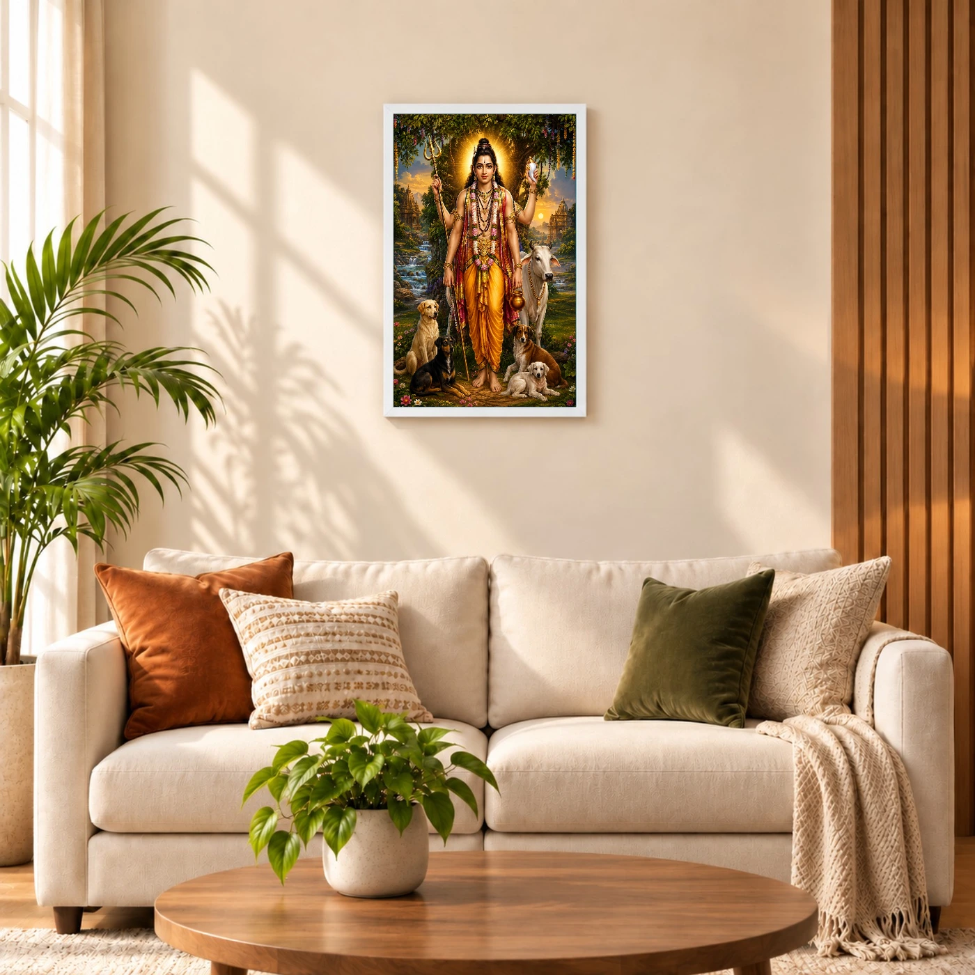 Dattatreya Royal Jewel-Toned Portrait Photo Frame 9 Dattatreya Royal Jewel-Toned Portrait Photo Frame — white frame sofa