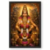 Ayyappa Swamy Heritage Temple Architecture Backdrop Photo Frame 18 Ayyappa Swamy Heritage Temple Architecture Backdrop Photo Frame — black frame clean