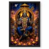 Shani Dev Lotus And Diya Radiance Photo Frame 18 Shani Dev Lotus And Diya Radiance Photo Frame — black frame clean
