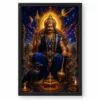 Shani Dev Cosmic Celestial Aura Photo Frame 19 Shani Dev Cosmic Celestial Aura Photo Frame — black frame clean