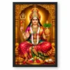 Renuka Yellamma Ornate Golden Temple Darshan Photo Frame 18 Renuka Yellamma Ornate Golden Temple Darshan Photo Frame — black frame clean