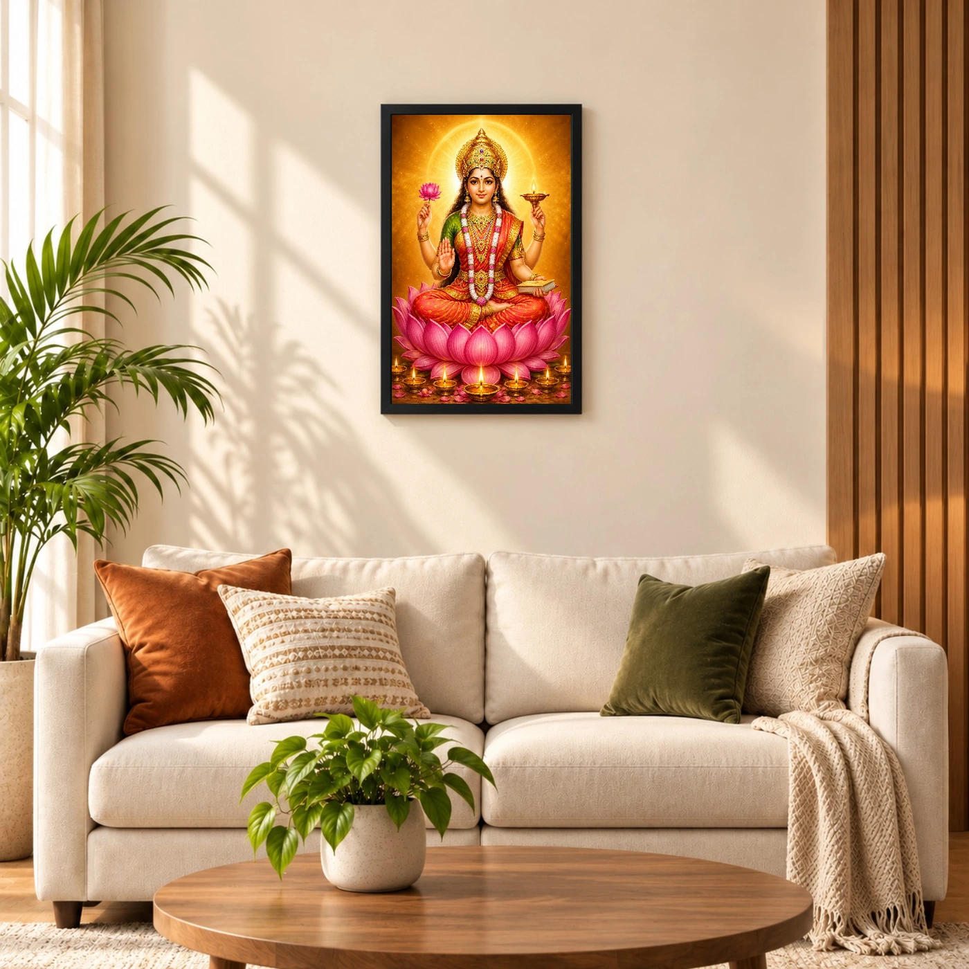 Gayatri Devi Lotus And Diya Radiance Photo Frame 8 Gayatri Devi Lotus And Diya Radiance Photo Frame — black frame sofa