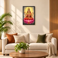 Gayatri Devi Vivid Premium Spiritual Poster Art Photo Frame 16 Gayatri Devi Vivid Premium Spiritual Poster Art Photo Frame — black frame sofa