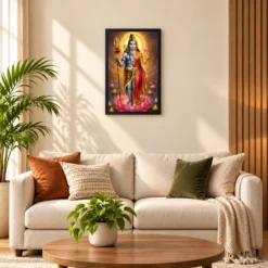 Ardhanarishvara Lotus And Diya Radiance Photo Frame 16 Ardhanarishvara Lotus And Diya Radiance Photo Frame — black frame sofa