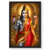 Ardhanarishvara Heritage Temple Architecture Backdrop Photo Frame 19 Ardhanarishvara Heritage Temple Architecture Backdrop Photo Frame — black frame clean