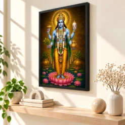 Dhanvantari Royal Jewel-Toned Portrait Photo Frame 10 Dhanvantari Royal Jewel-Toned Portrait Photo Frame — black frame console