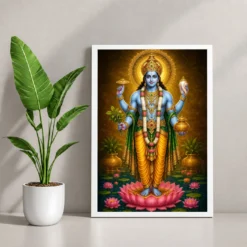 Dhanvantari Royal Jewel-Toned Portrait Photo Frame 12 Dhanvantari Royal Jewel-Toned Portrait Photo Frame — white frame console