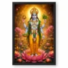 Dhanvantari Lotus And Diya Radiance Photo Frame 19 Dhanvantari Lotus And Diya Radiance Photo Frame — black frame clean