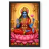 Kali Maa Peaceful Home Mandir Composition Photo Frame 19 Kali Maa Peaceful Home Mandir Composition Photo Frame — black frame clean