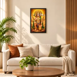 Panchmukhi Hanuman Peaceful Home Mandir Composition Photo Frame 16 Panchmukhi Hanuman Peaceful Home Mandir Composition Photo Frame — black frame sofa