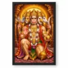 Panchmukhi Hanuman Heritage Temple Architecture Backdrop Photo Frame 19 Panchmukhi Hanuman Heritage Temple Architecture Backdrop Photo Frame — black frame clean