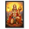 Bajrangbali Serene Sunrise Blessing Photo Frame 19 Bajrangbali Serene Sunrise Blessing Photo Frame — black frame clean